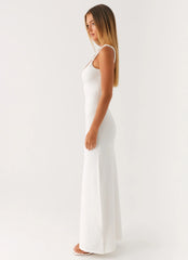 Robe longue Anastasia - Ivoire