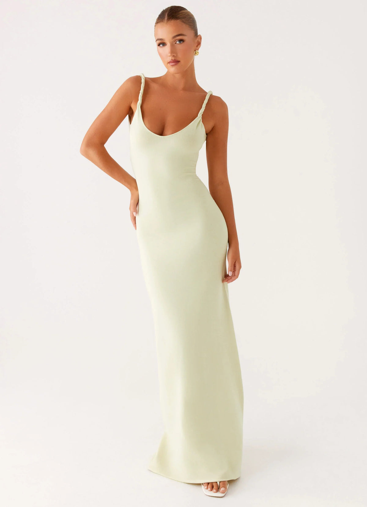 Robe longue Anastasia - Sauge