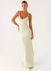 Robe longue Anastasia - Sauge