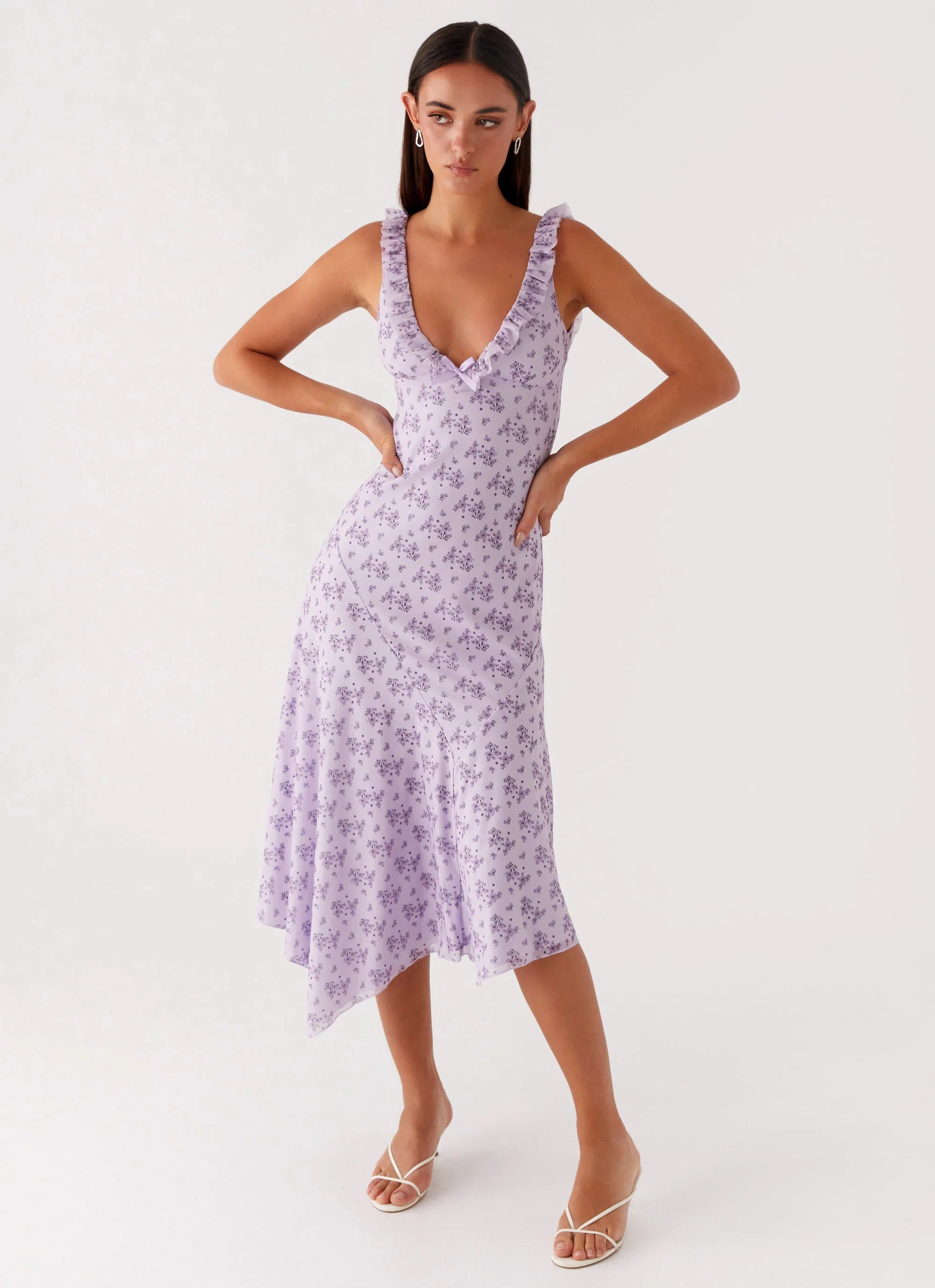 Robe Midi Asteri - Lavande des Prés