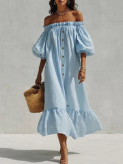 Women's Off-shoulder Dress