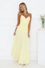 Robe longue Lemonade Sunshine jaune