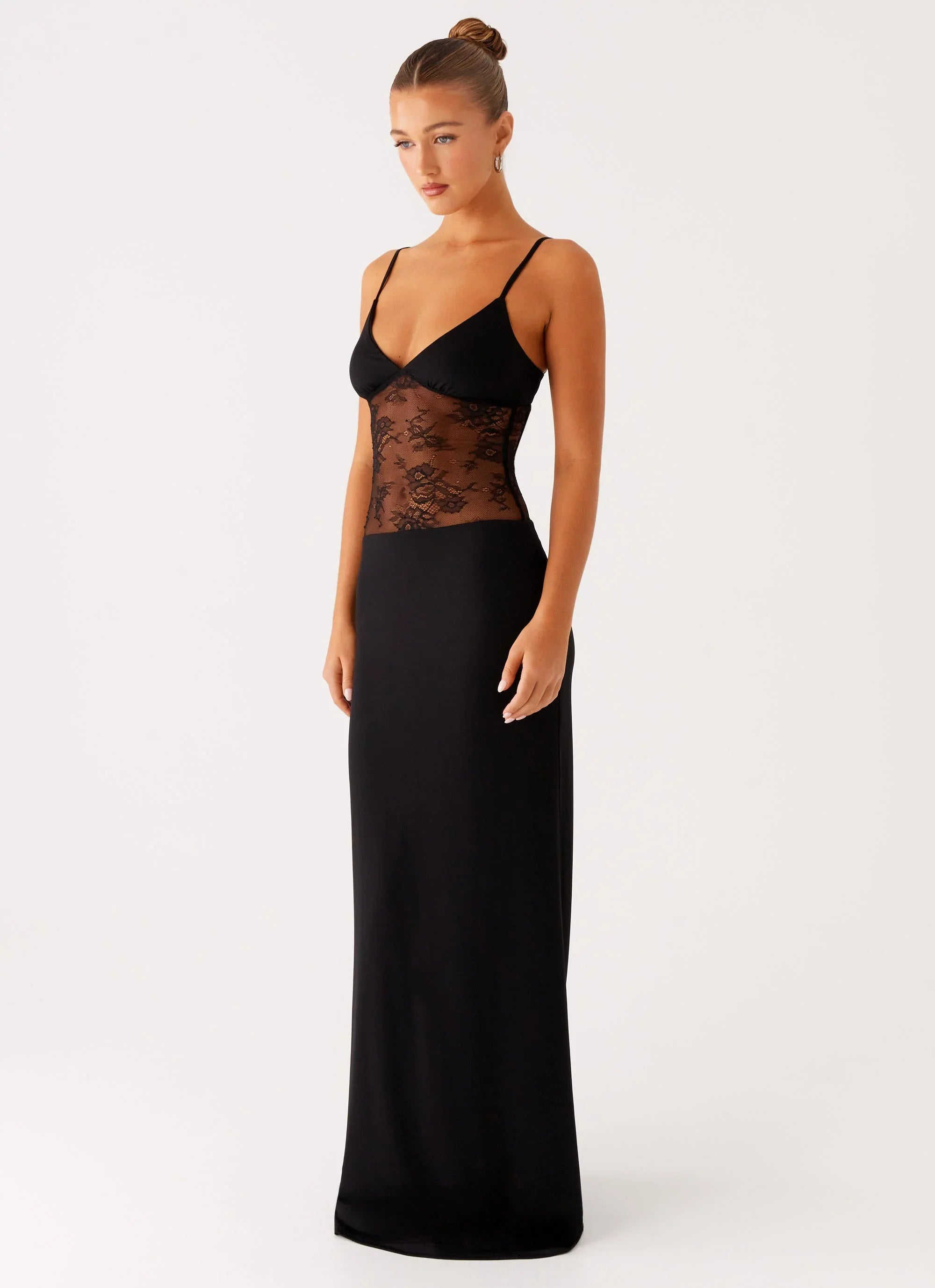 Robe longue Envy - Noir