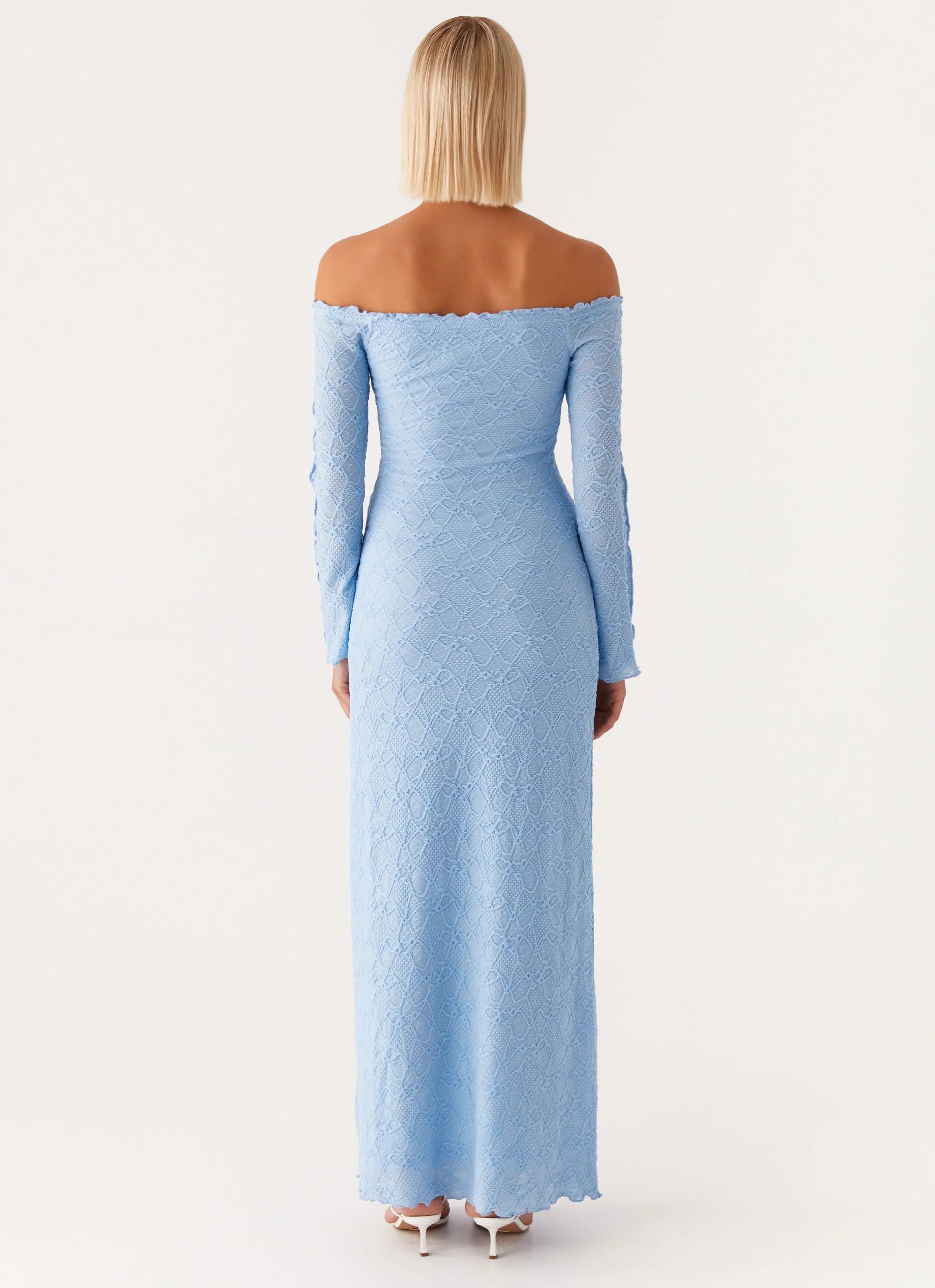 Robe longue Elouera - Bleu ciel