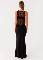 Robe longue Imperial – Noir