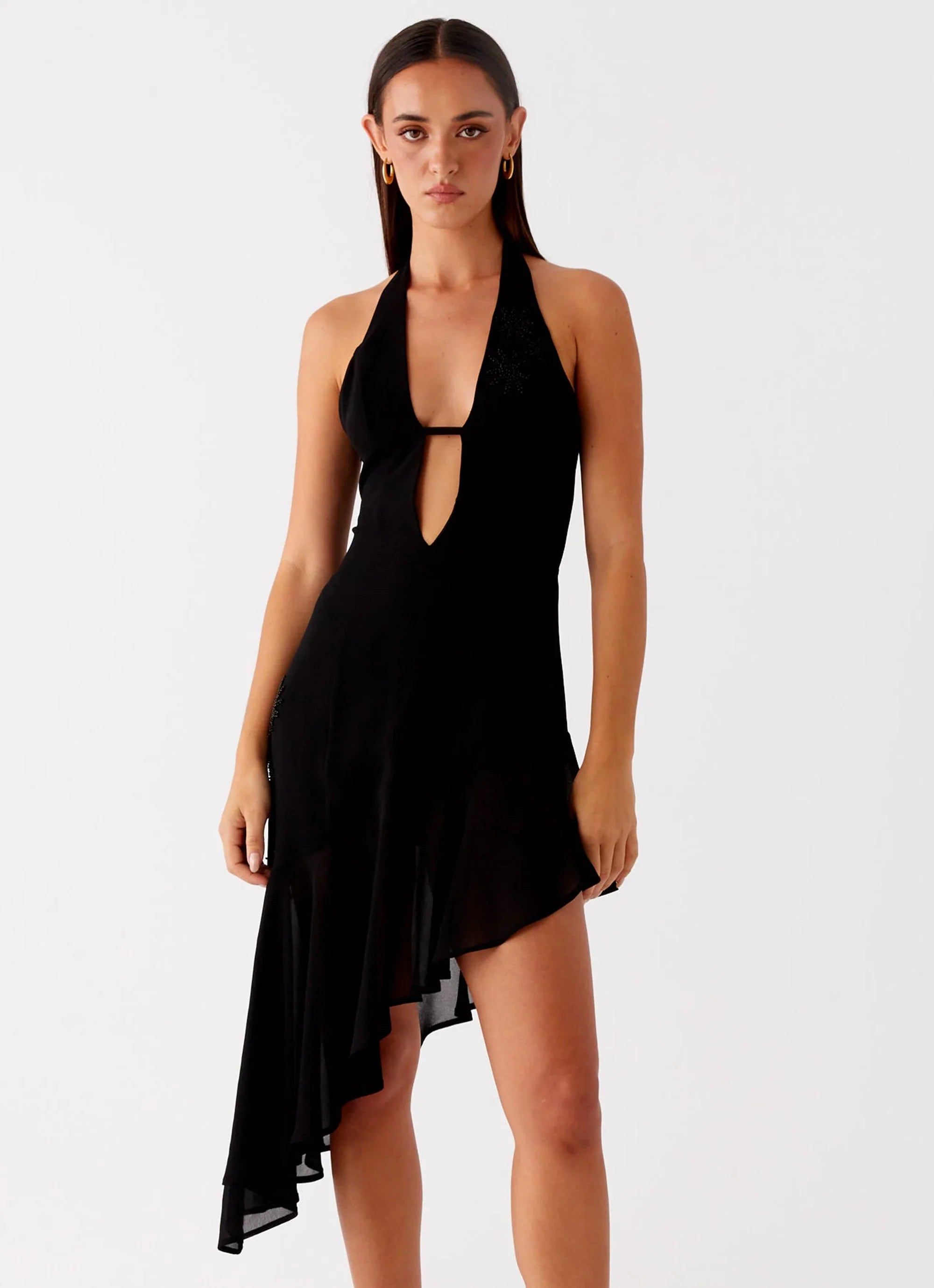 Robe Midi Clean Slate - Noir
