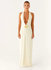 Robe longue Spirit - Jaune