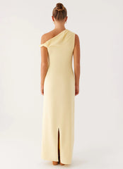 Robe longue McKenna - Jaune