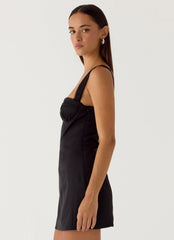 Mini-robe Christopha - Noir