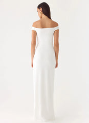 Robe longue New Intentions - Blanc