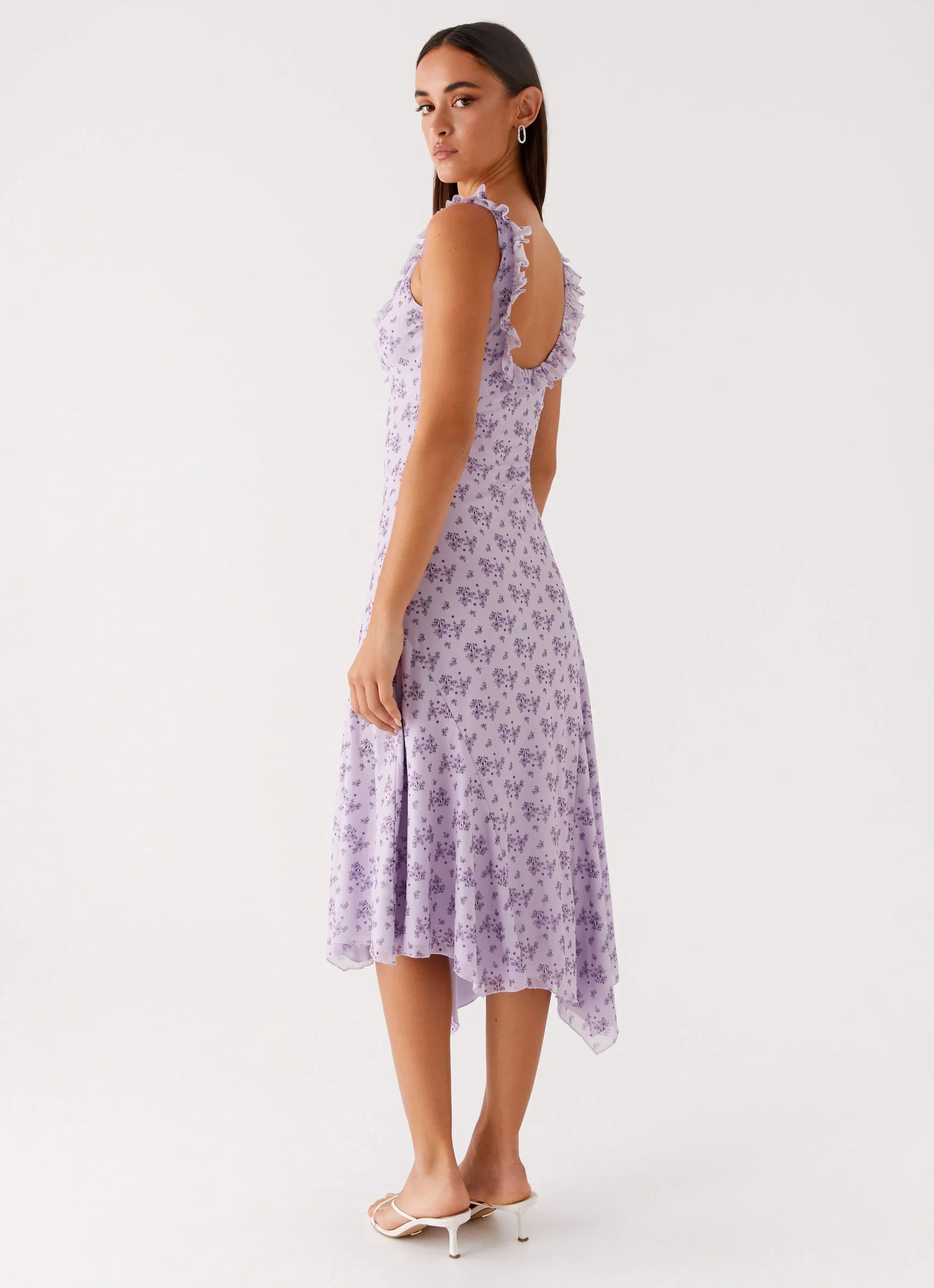 Robe Midi Asteri - Lavande des Prés