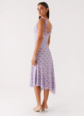 Robe Midi Asteri - Lavande des Prés