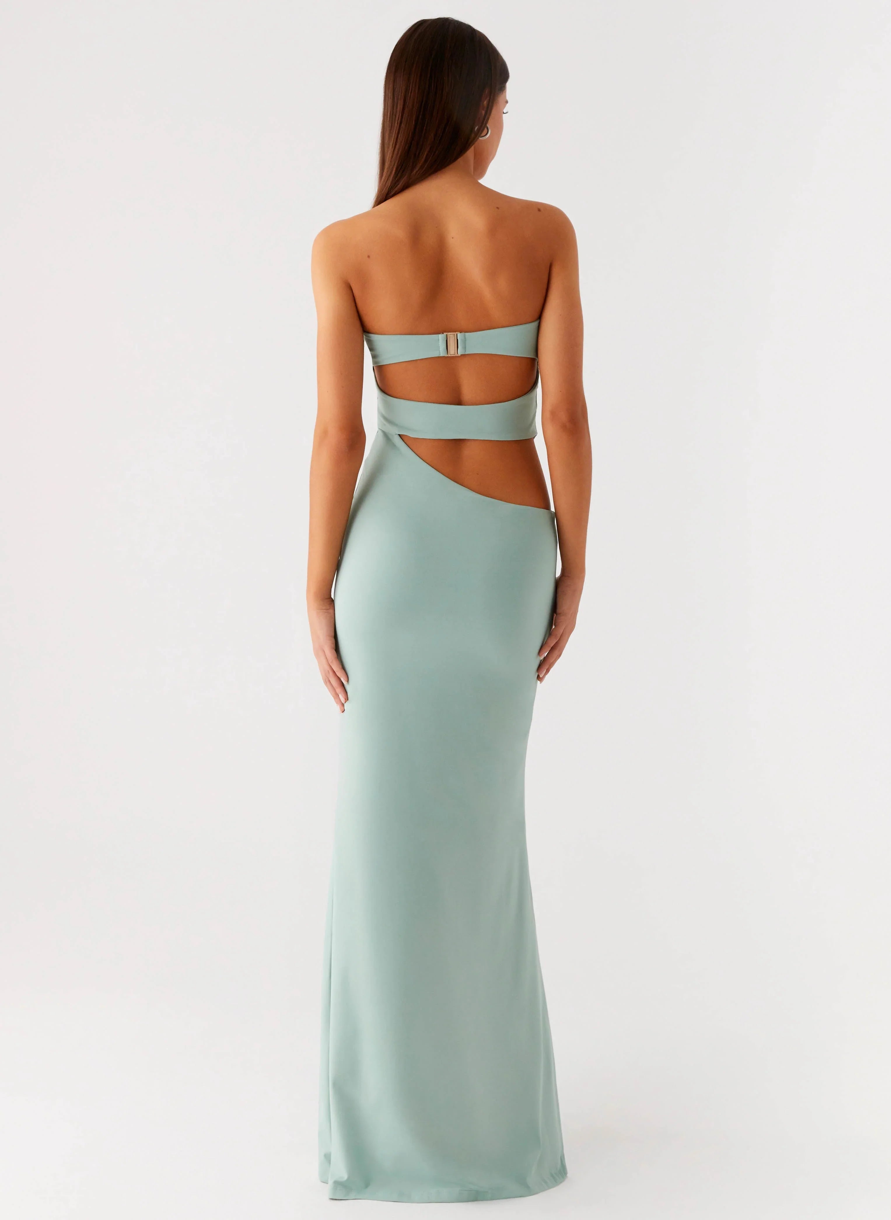 Robe longue Laurella - Sauge