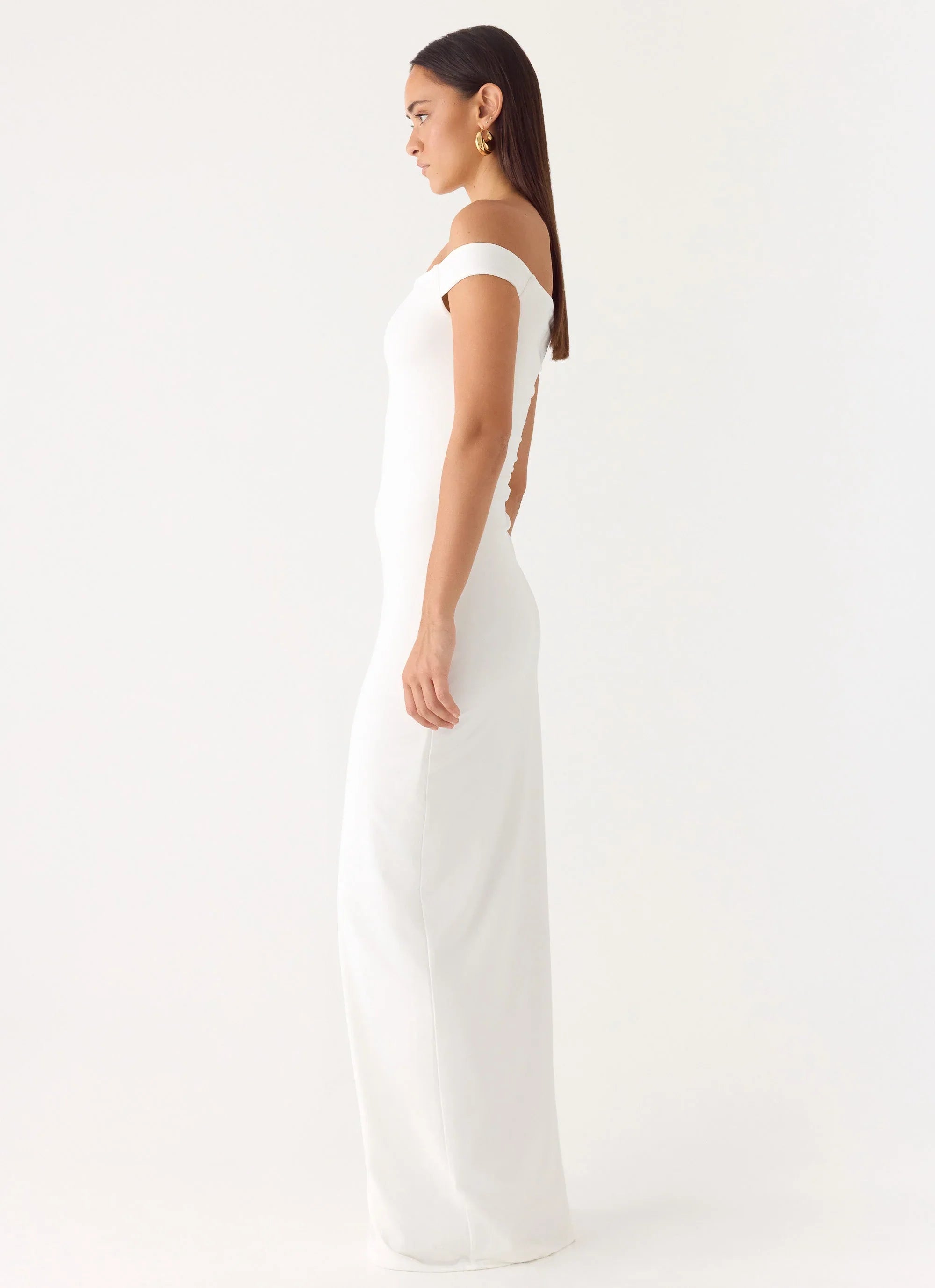 Robe longue New Intentions - Blanc