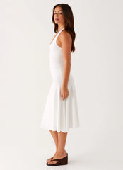 Robe Midi Klyne - Ivoire