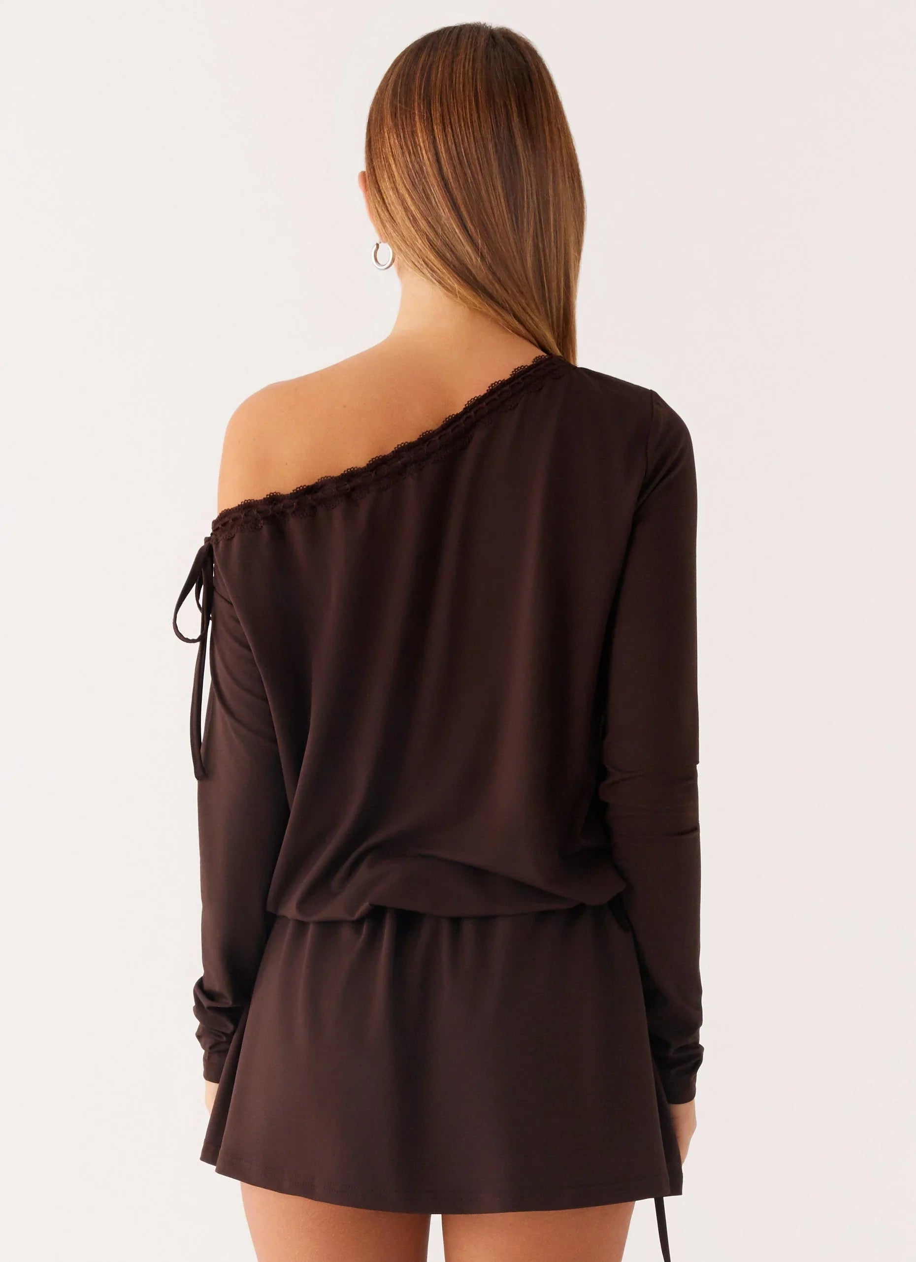 Mini robe Zinnia - Chocolat