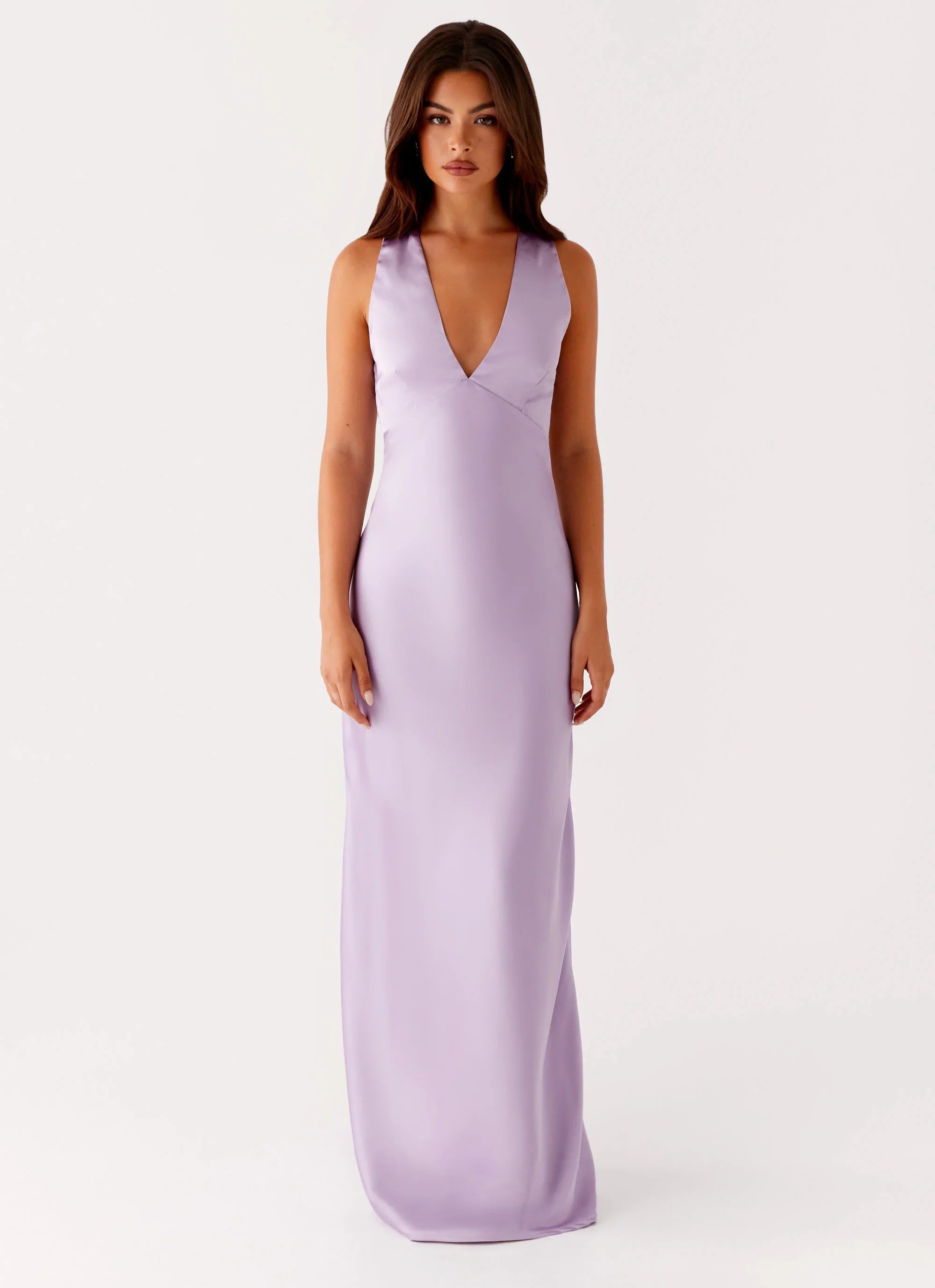 Robe longue Brody - Lilas