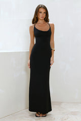 Robe longue Queen Of Influence noire