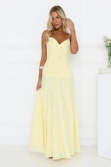 Robe longue Lemonade Sunshine jaune