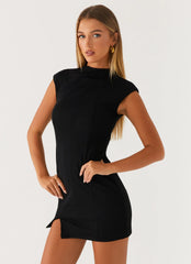 Mini-robe Alias - Noir