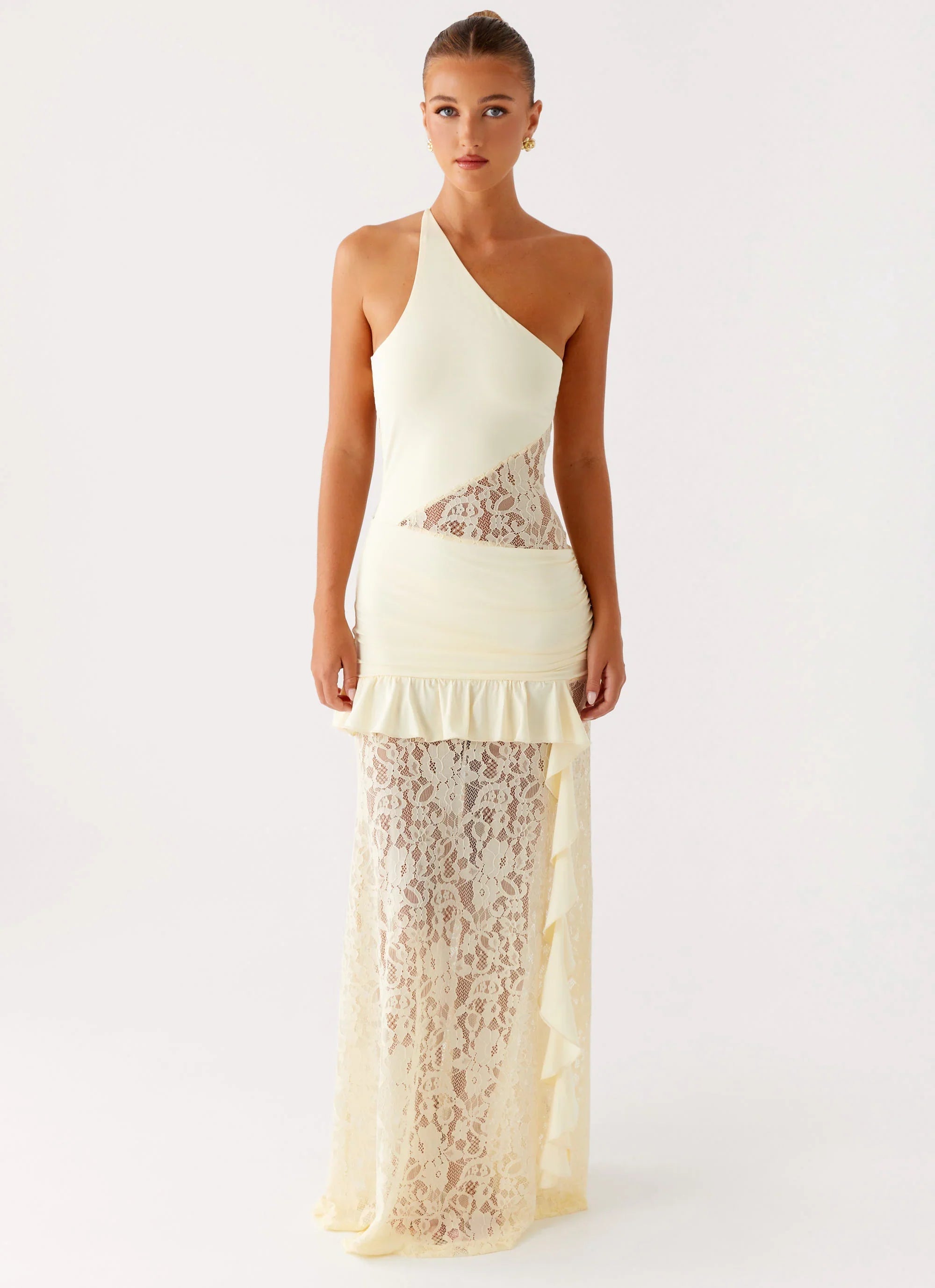 Robe longue Benita - Jaune