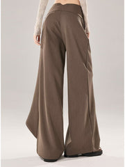 Stylish Casual Straight-leg Trousers