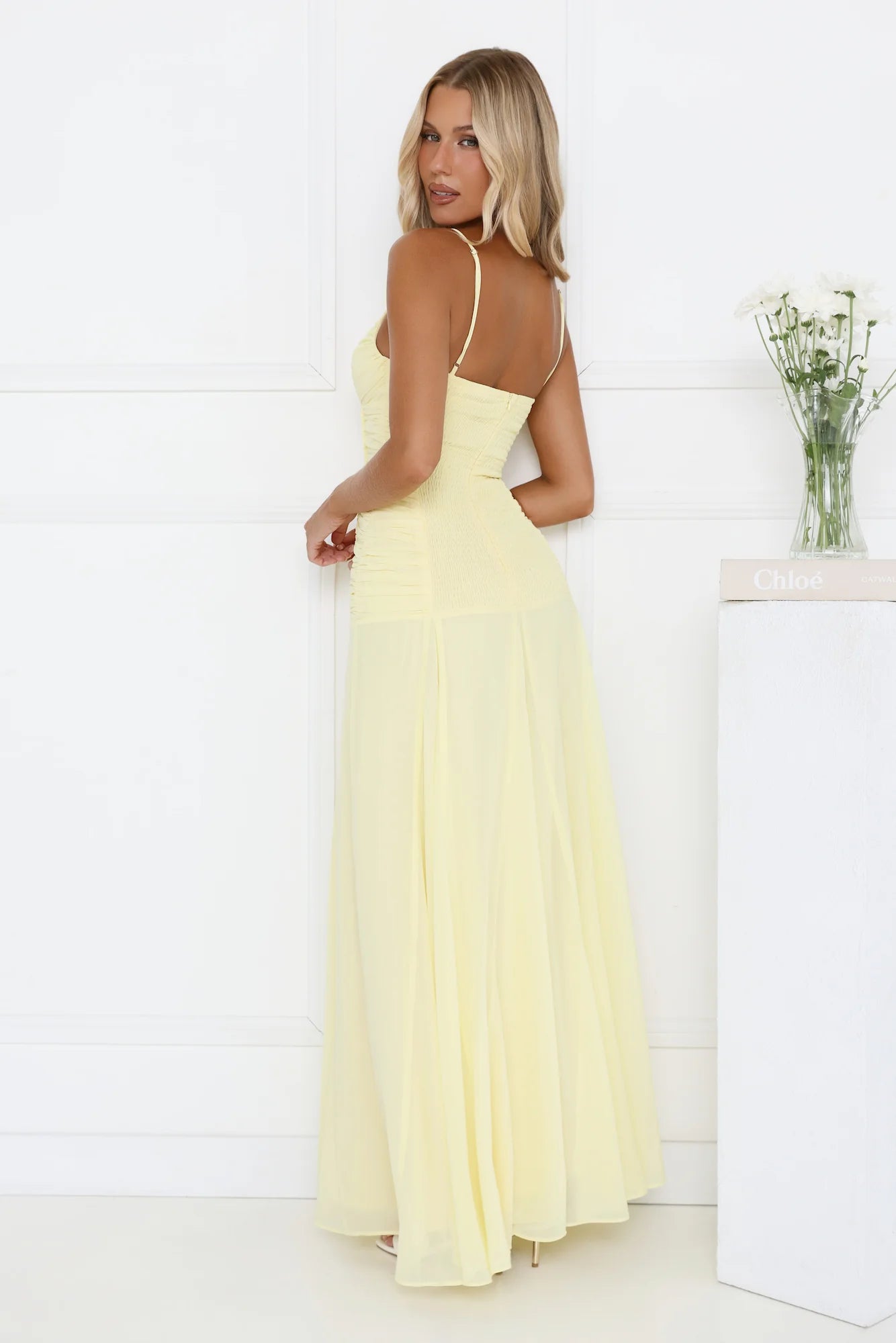 Robe longue Lemonade Sunshine jaune