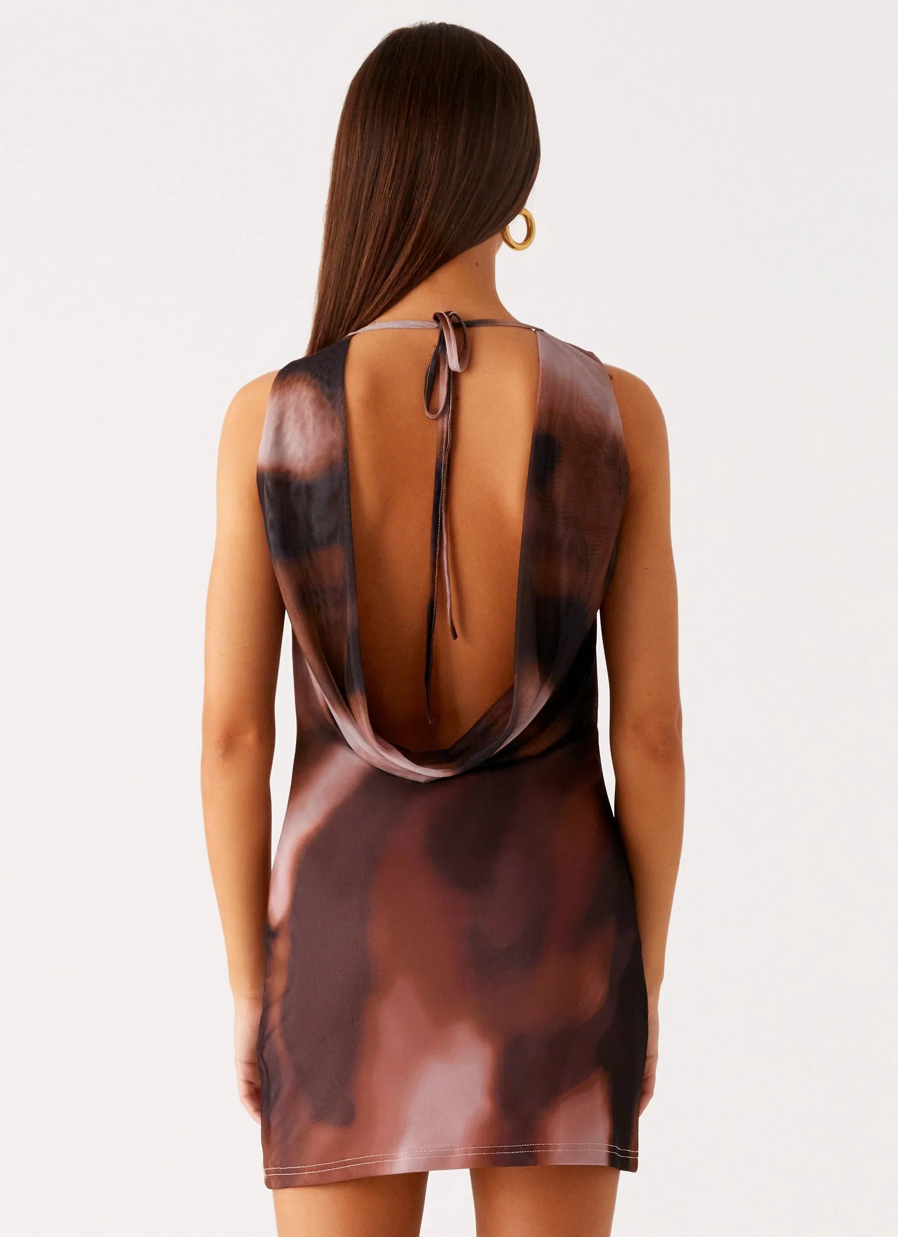 Mini-robe Larson - Dégradé noir