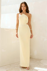 Robe longue Tropiluxe jaune