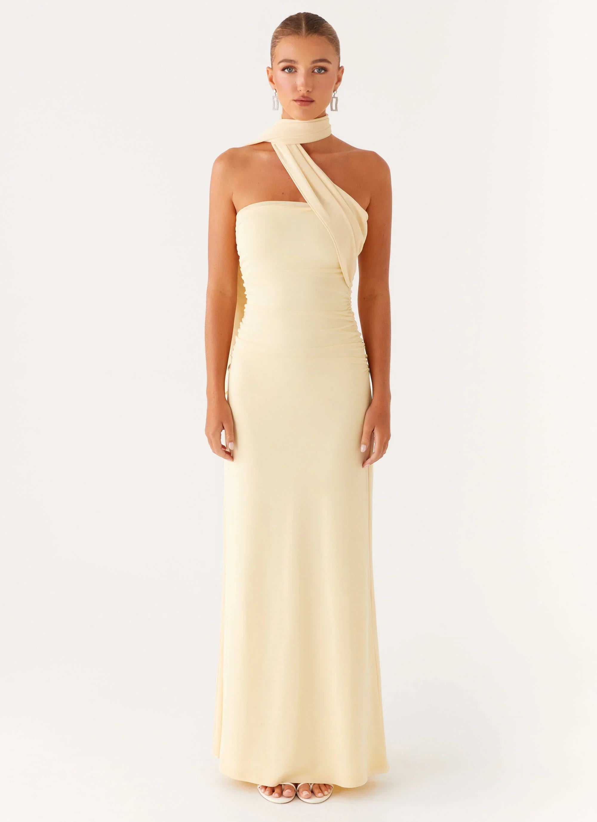 Robe longue Songbird - Jaune