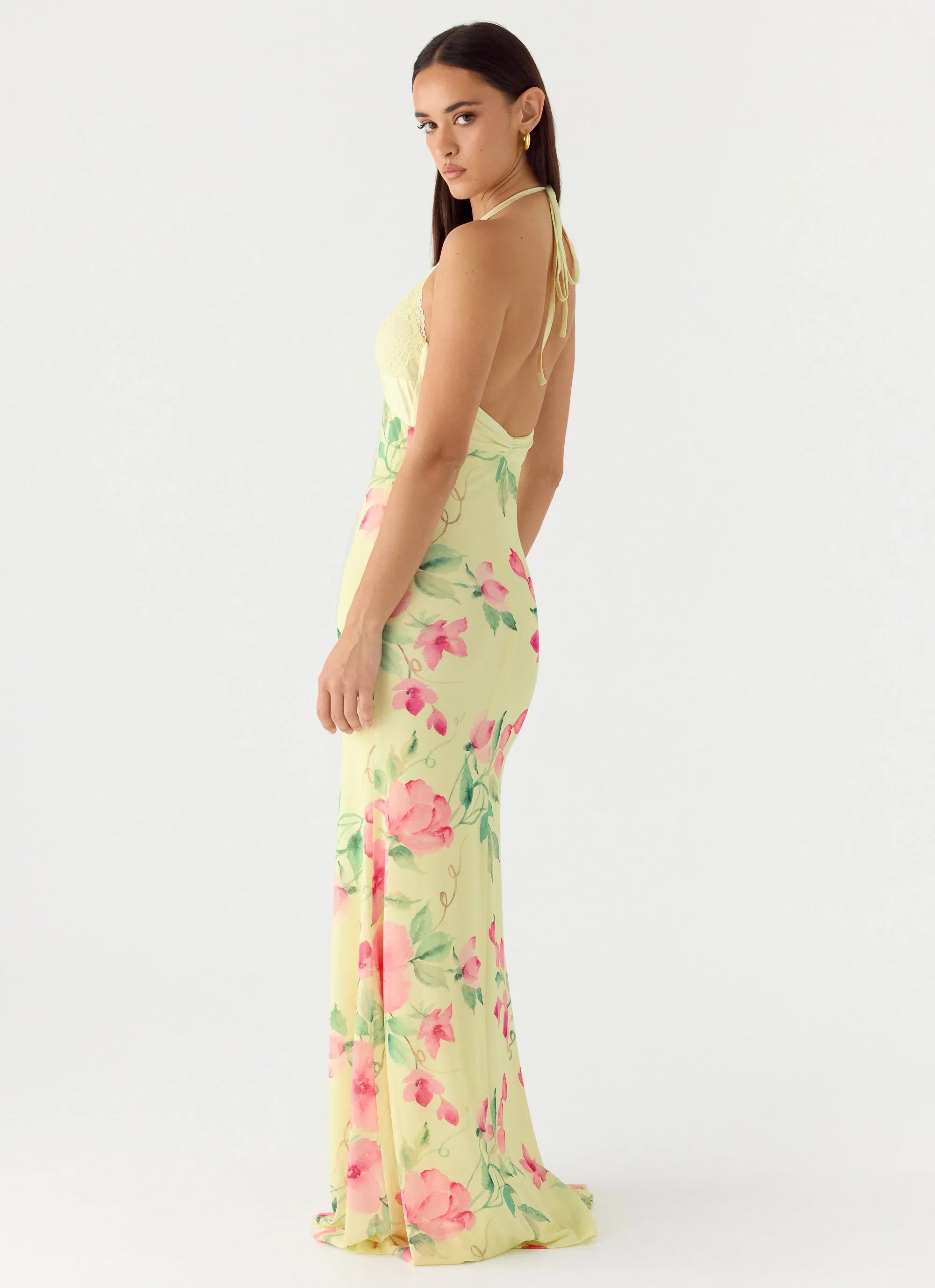 Robe longue dos nu Takedown - Lemon Soleil