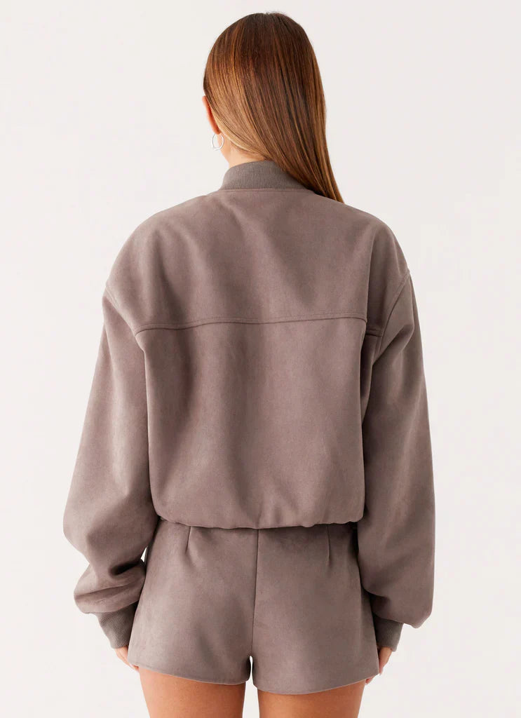 Blouson bomber Thats Chill - Gris
